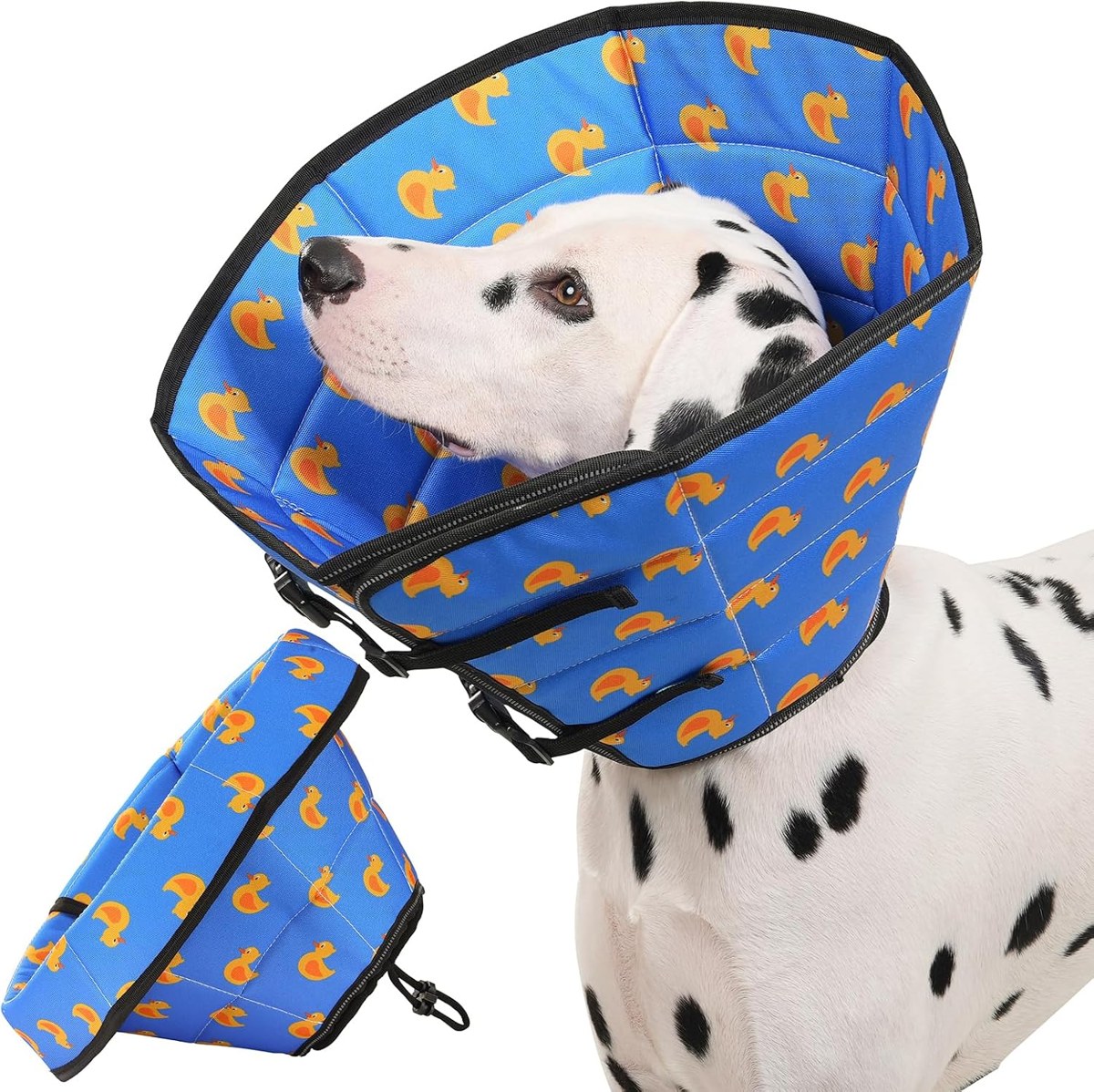Avont Foldable Waterproof Dog Cone with Drawstring