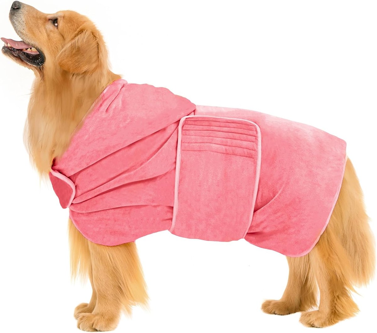 Avont Microfiber Hooded Dog Bathrobe
