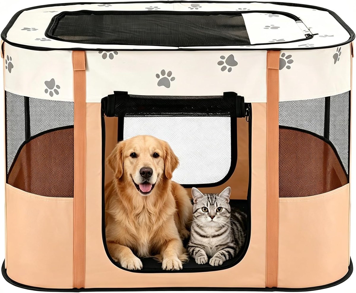 Avont Portable Foldable Pet Playpen