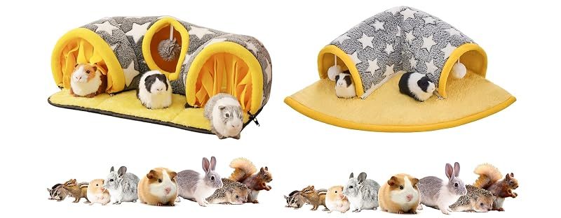 Avont Guinea Pig Hideout + Tunnel Bed, No. 2