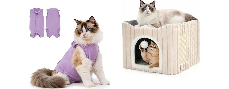 Avont Recovery Suit + 3-in-1 Cat House
